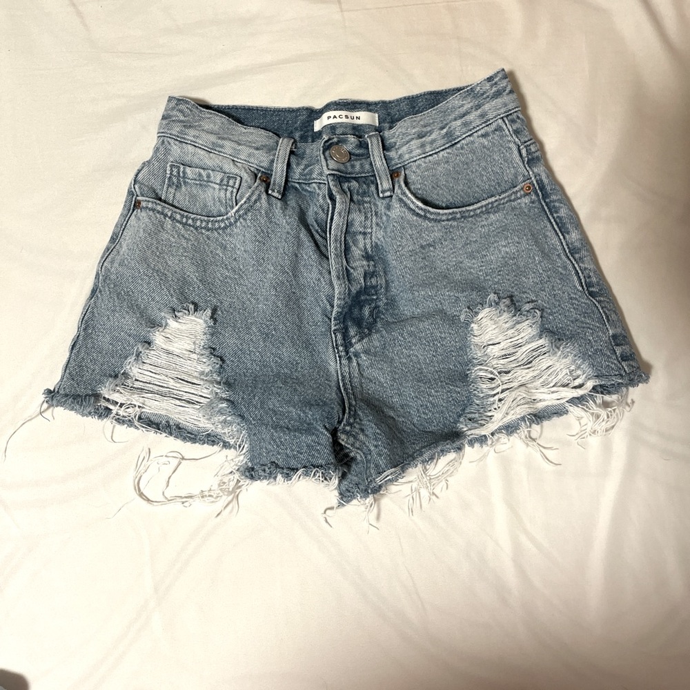 Pacsun “vintage high rise” Jean shorts